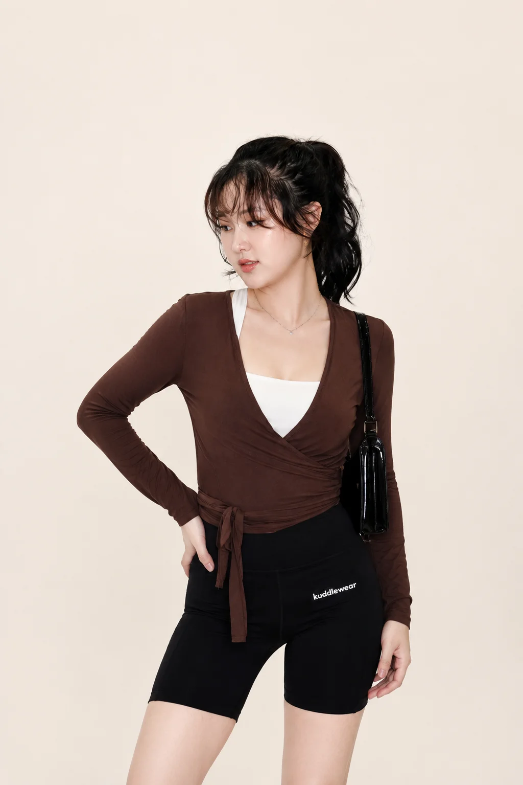 BALLET WRAP TOP